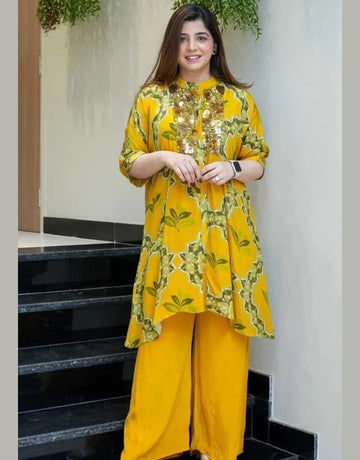 anvi,s kaftan style coord set (Buy 1 Get 1 Free)