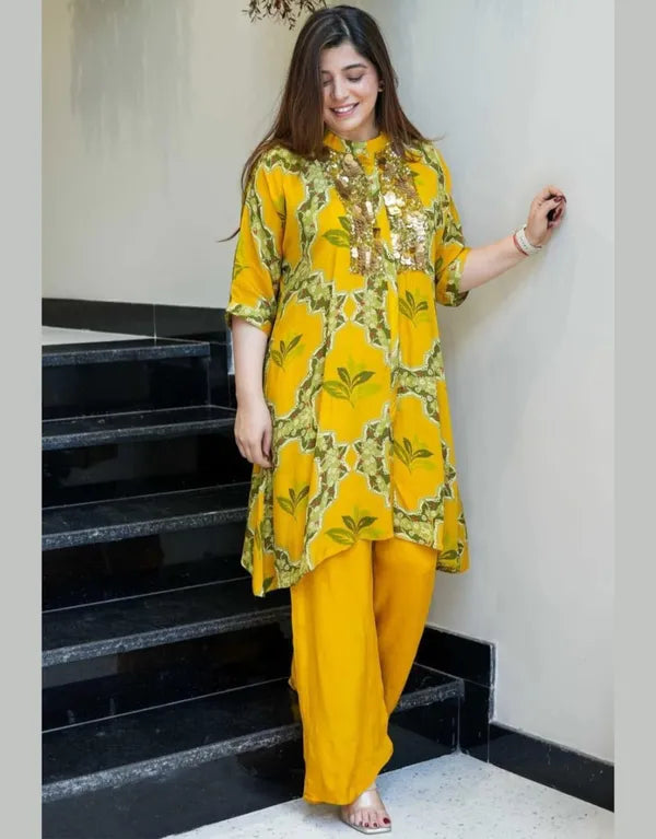 anvi,s kaftan style coord set (Buy 1 Get 1 Free)