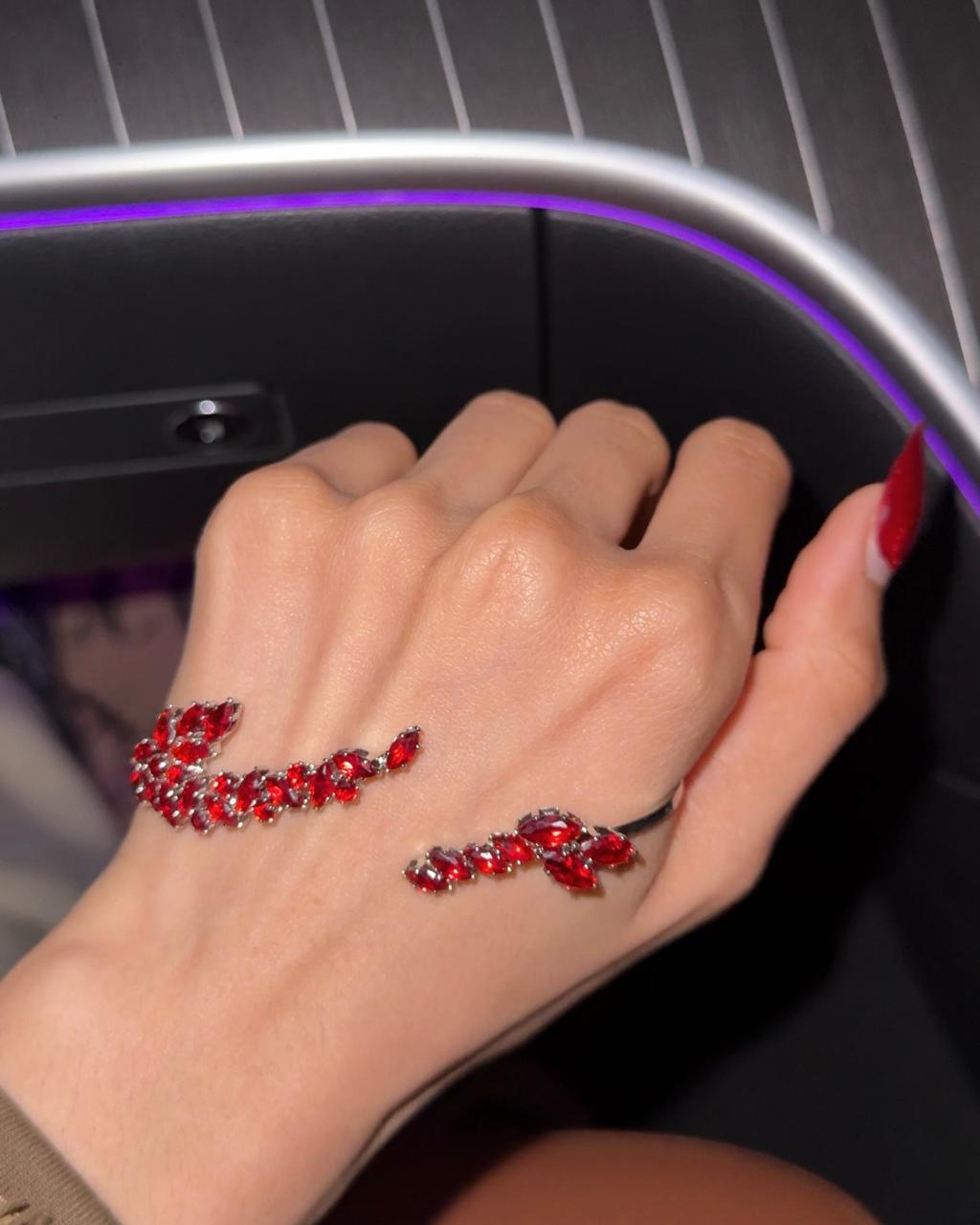 Sultry Red Hand Jewellery