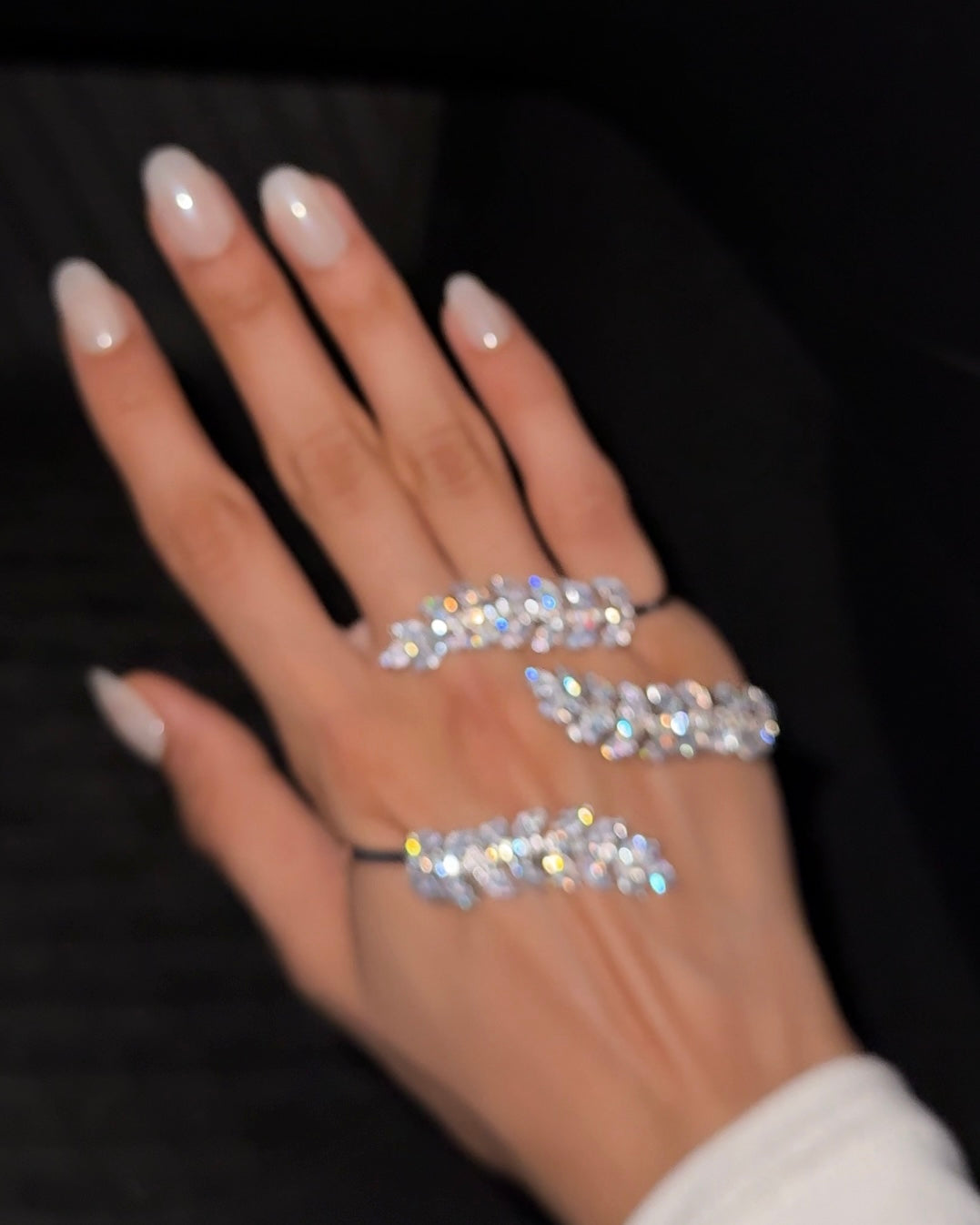 Red Carpet Radiance Hand Jewelery