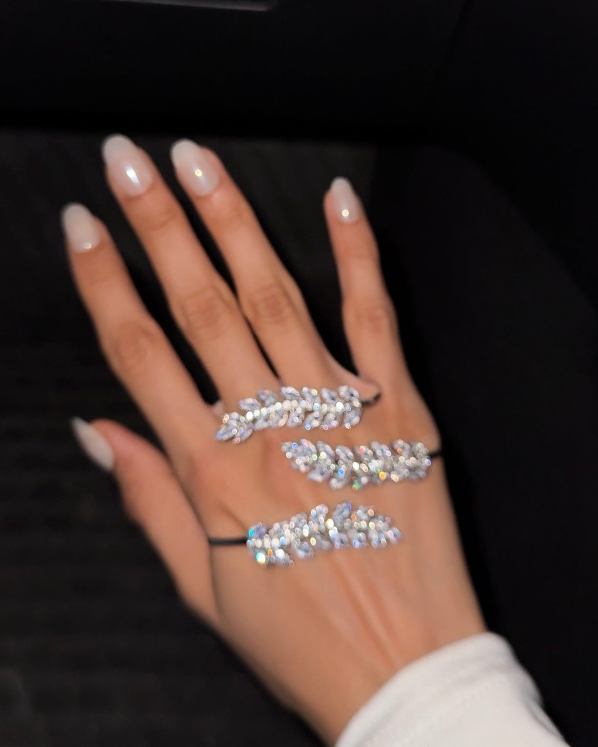 Red Carpet Radiance Hand Jewelery