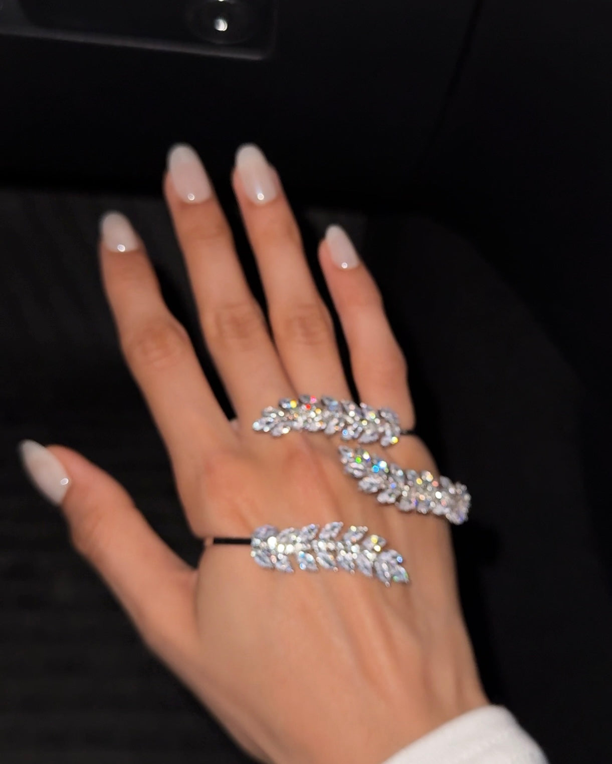 Red Carpet Radiance Hand Jewelery