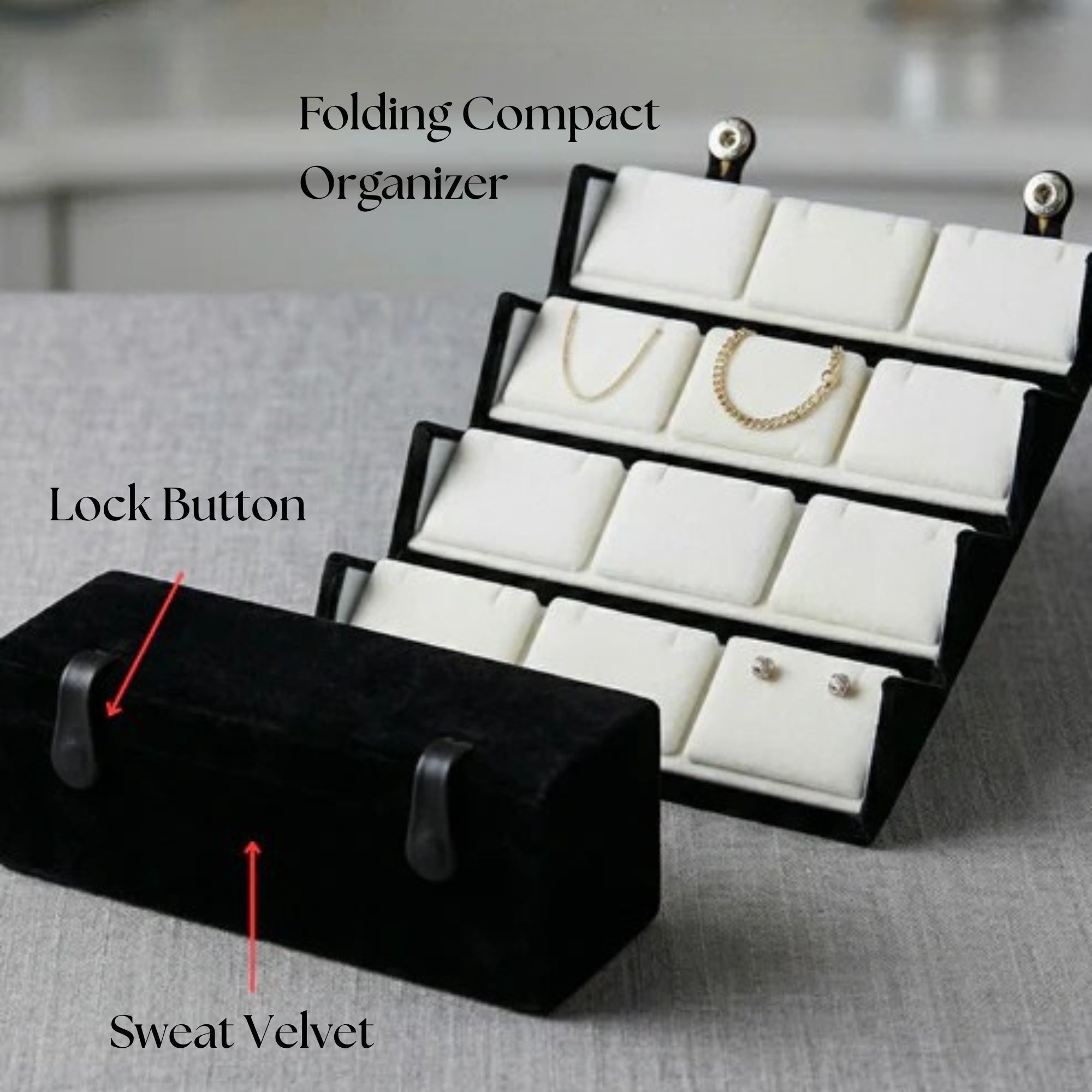 Premium Earring Organizer Box
