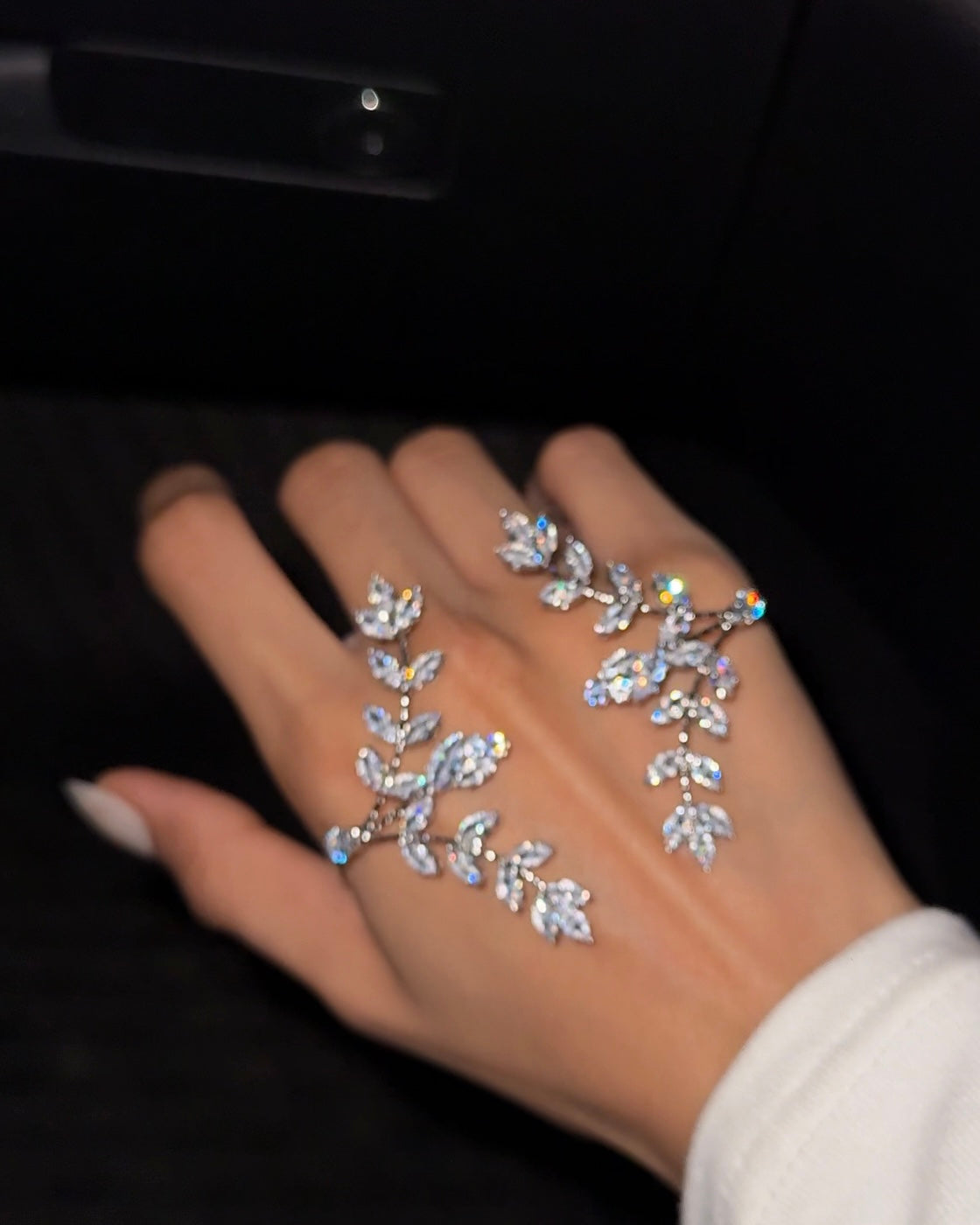 Seraphae Rhinestone Hand Jewellery