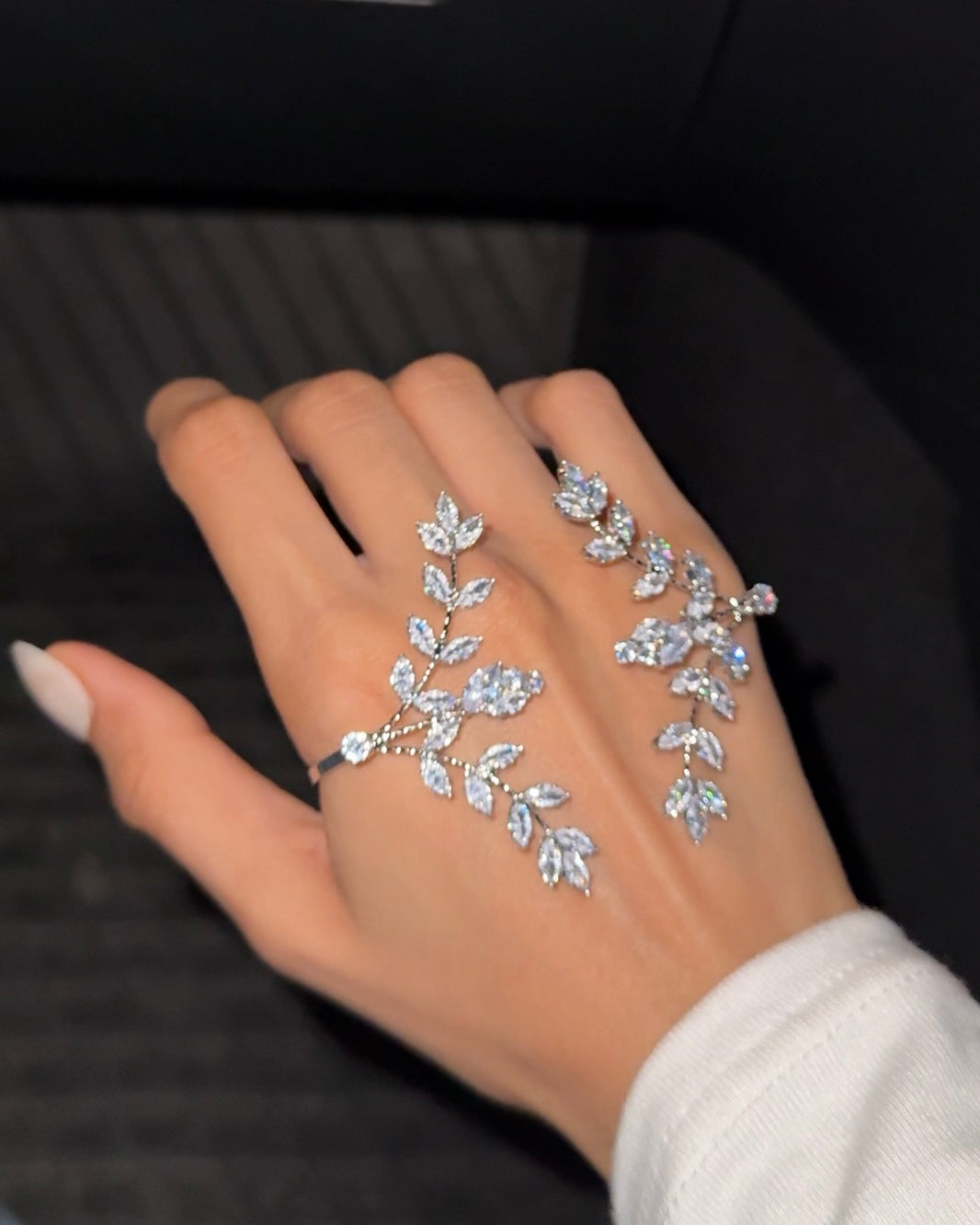 Seraphae Rhinestone Hand Jewellery
