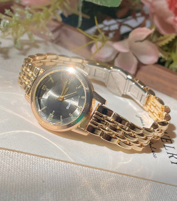 Celeste Noir Link Watch