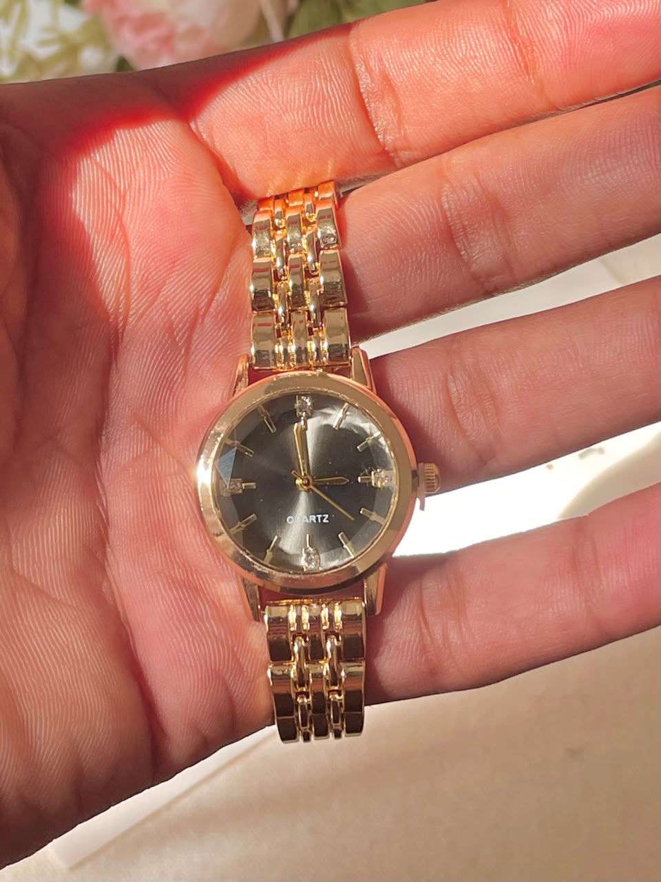Celeste Noir Link Watch