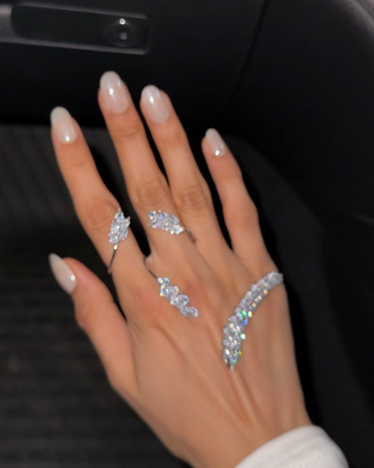Cosmic Glow Hand Veil