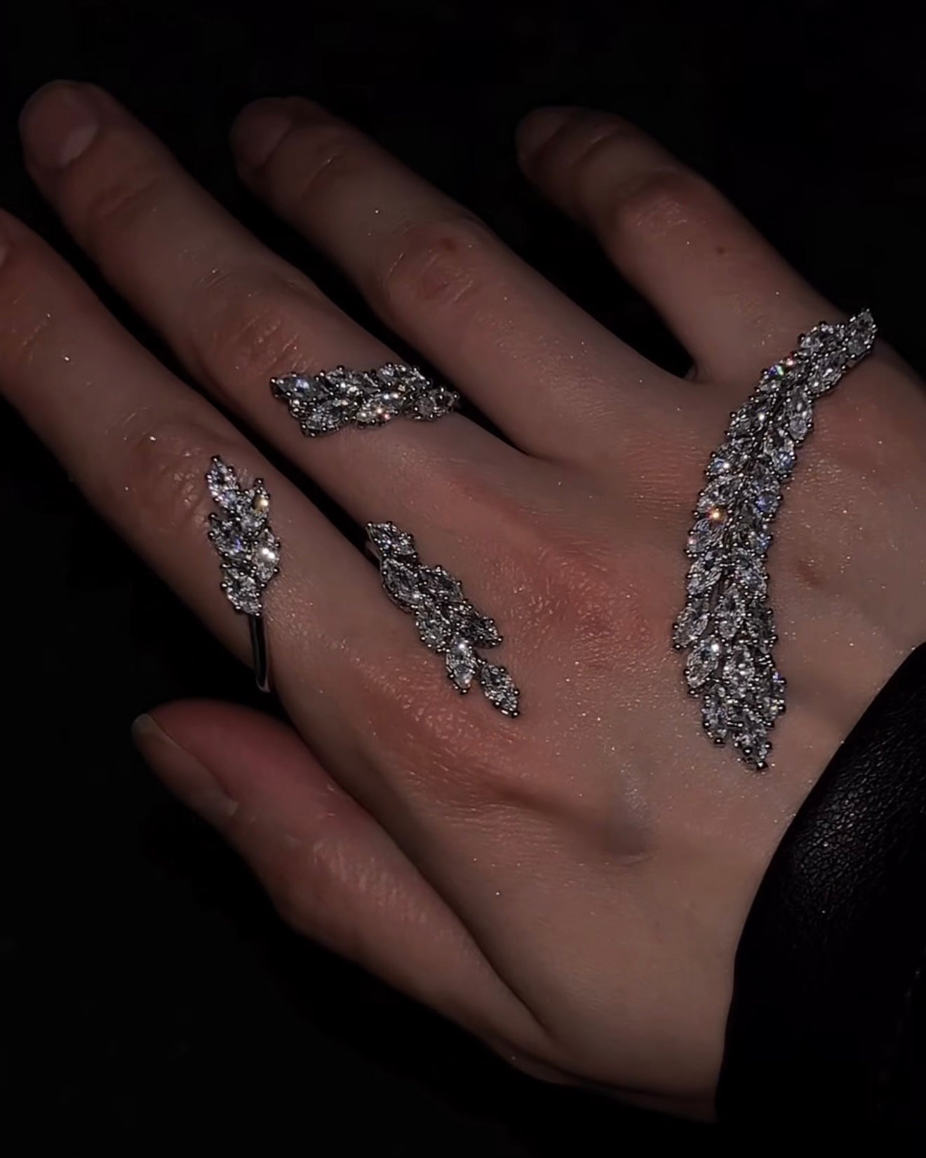 Cosmic Glow Hand Veil