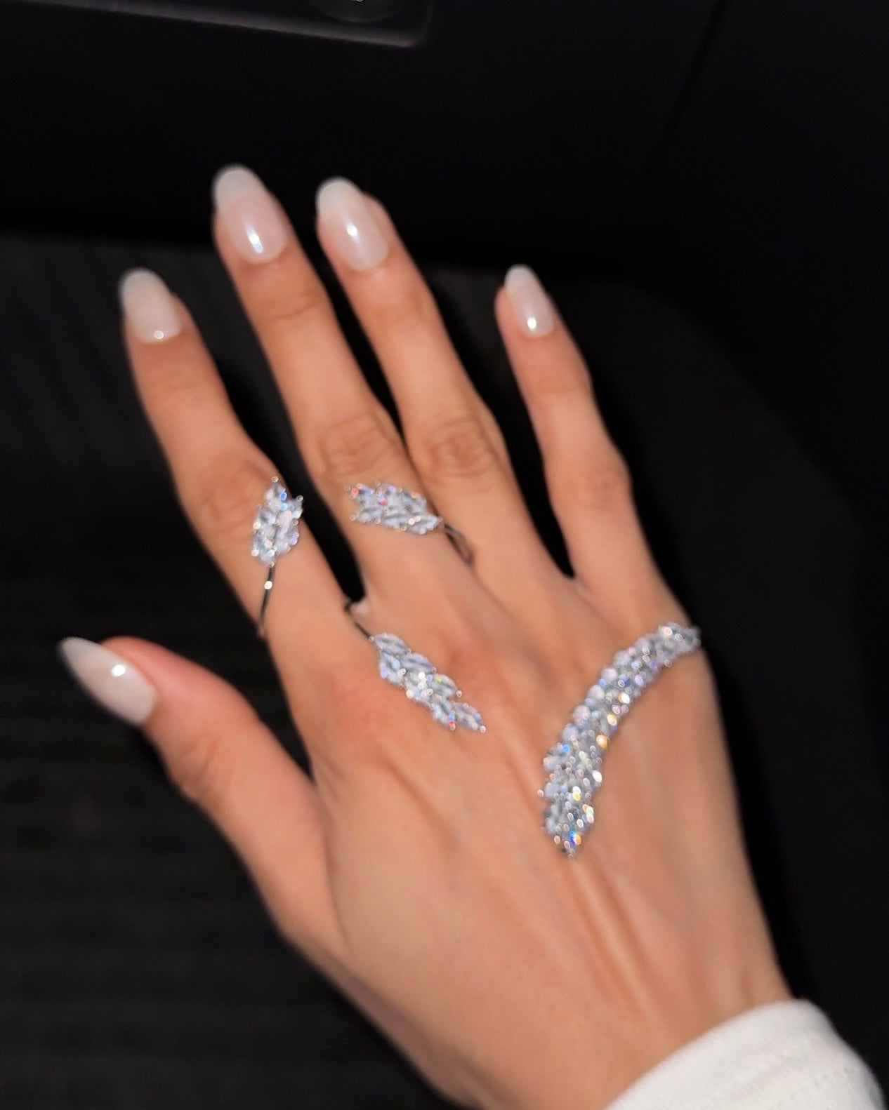 Cosmic Glow Hand Veil