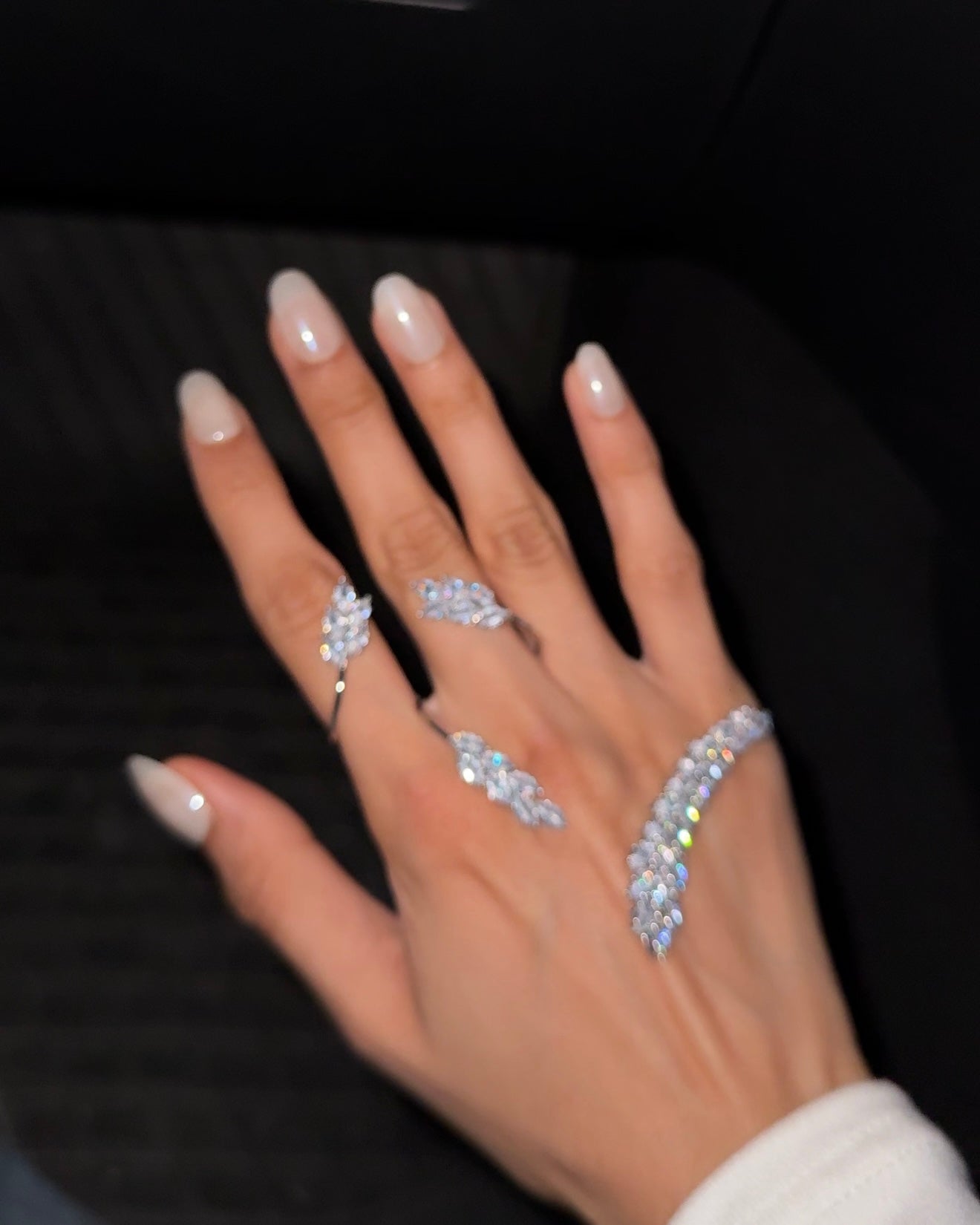 Cosmic Glow Hand Veil