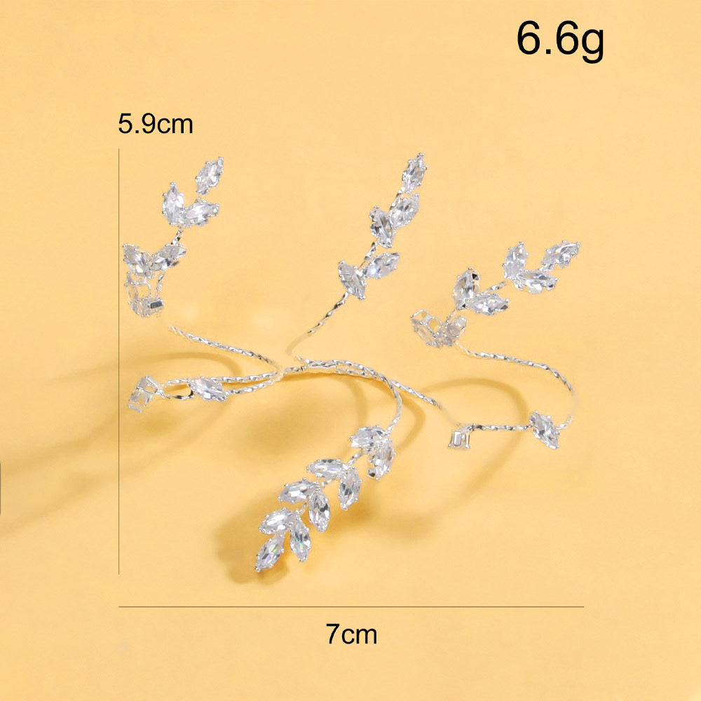 Leafy Luster Luxe Hand Jewellery