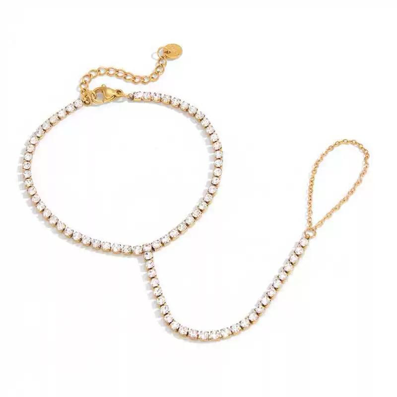 Rhinestone Moment! Hand Chain