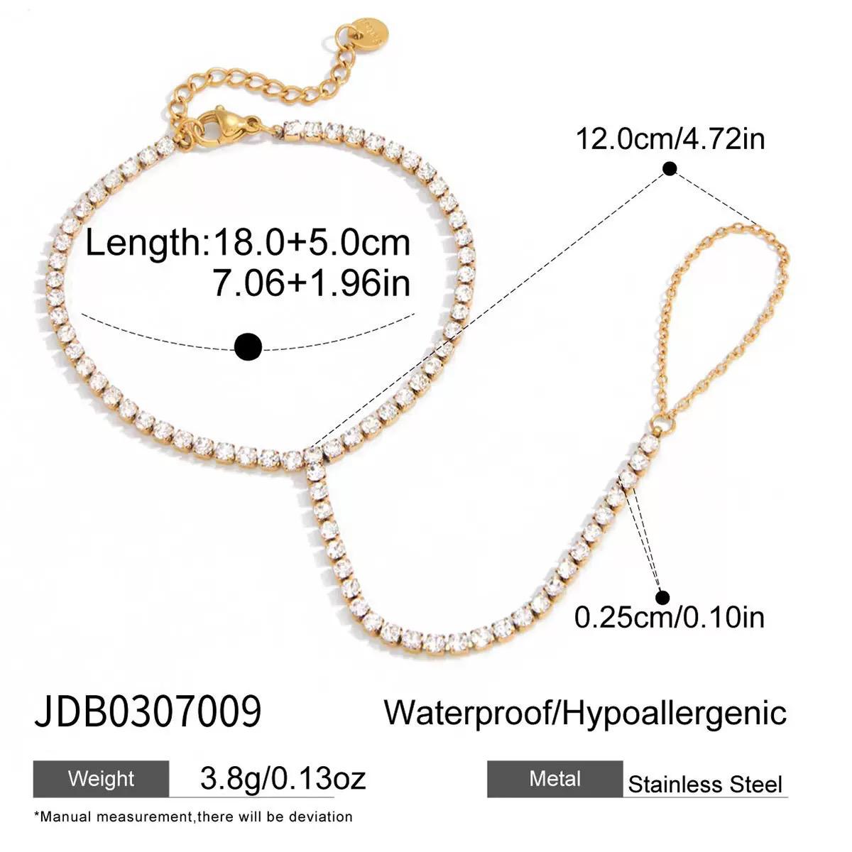 Rhinestone Moment! Hand Chain