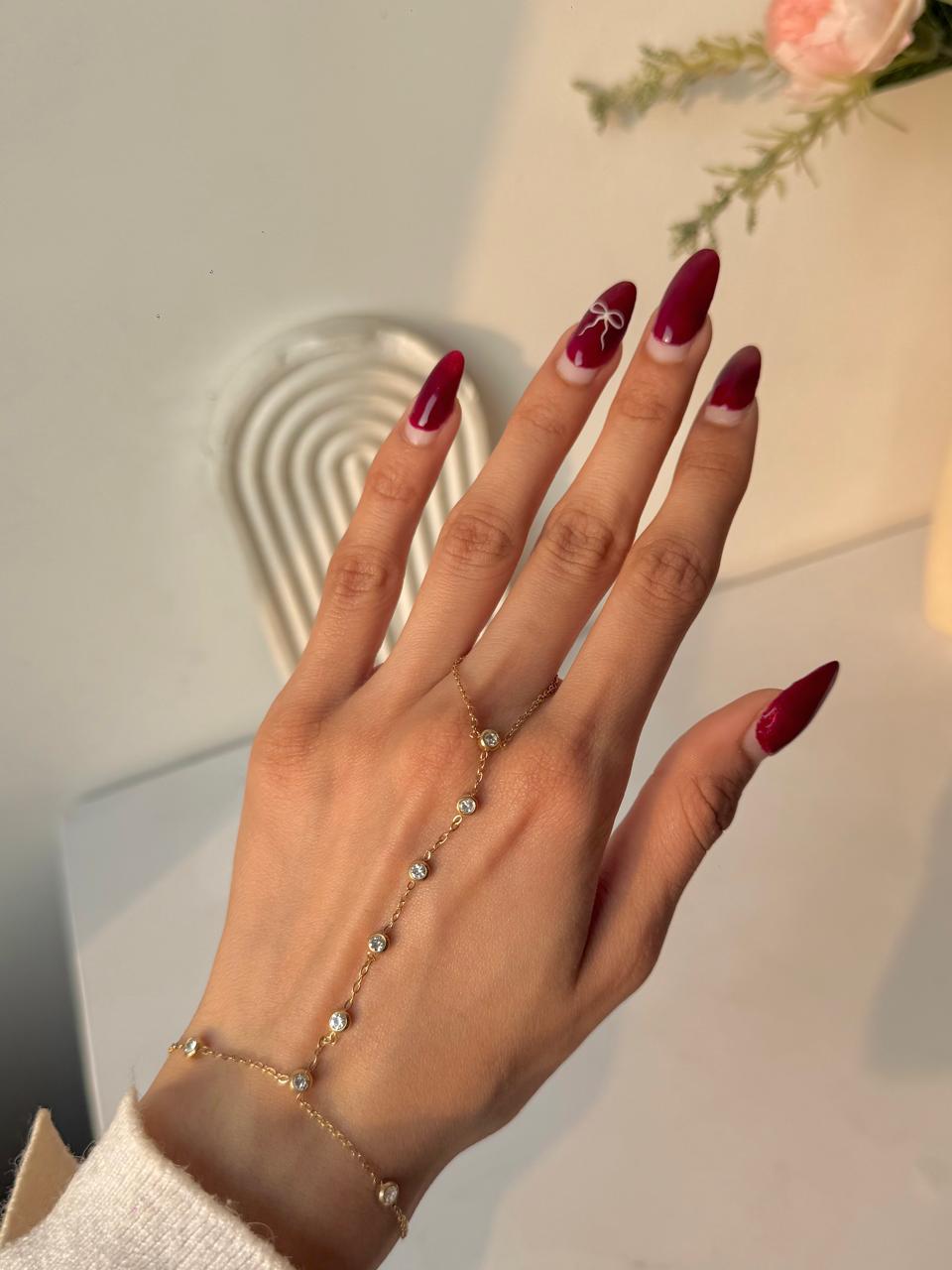 You “glow” Girl! Hand Chain