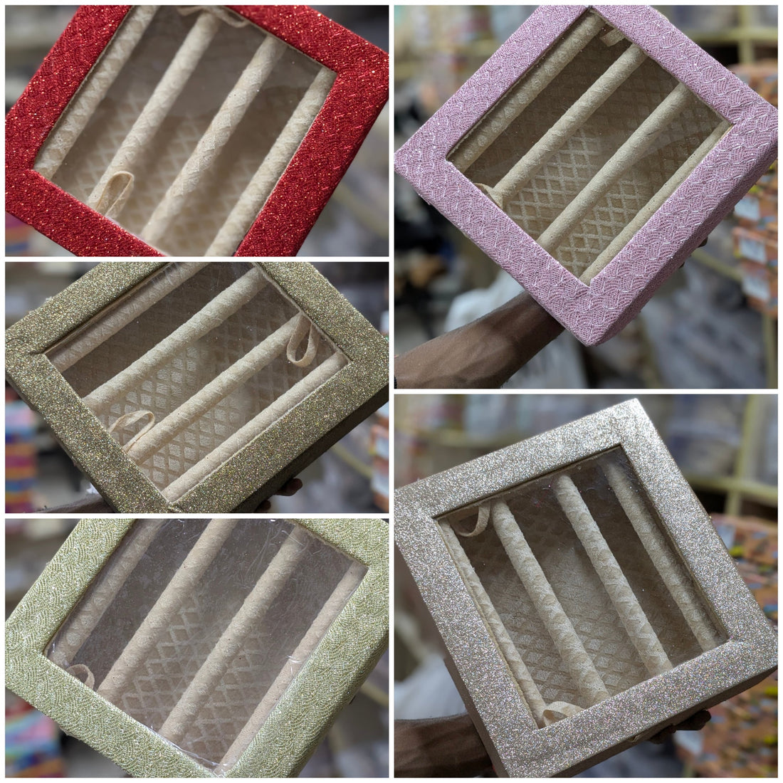 Glitter Premium Quality Bangle Boxes