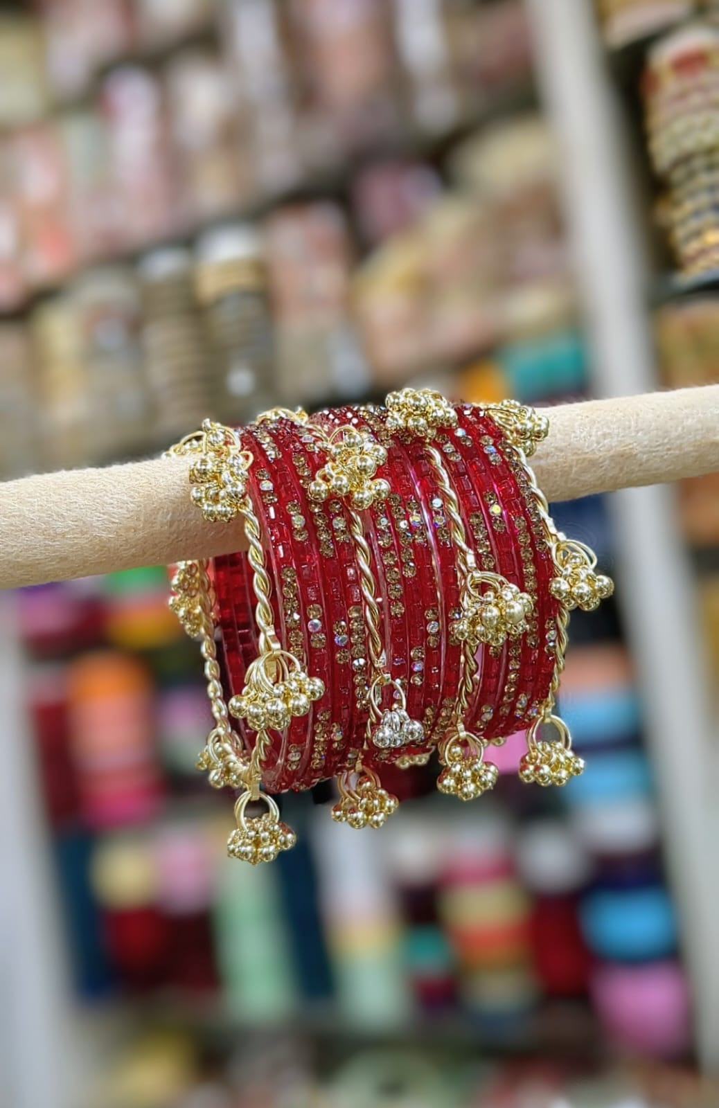 Kashmiri Ghunghroo Bangles Set | 16 Pieces Traditional Bangles