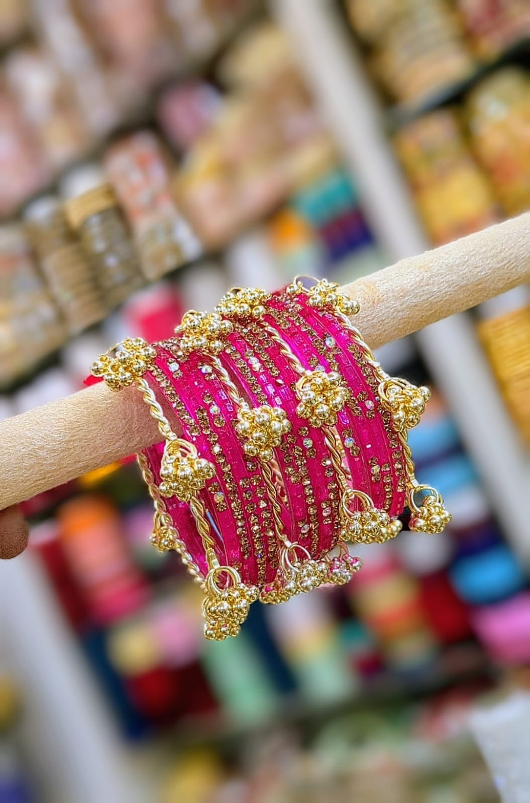 Kashmiri Ghunghroo Bangles Set | 16 Pieces Traditional Bangles