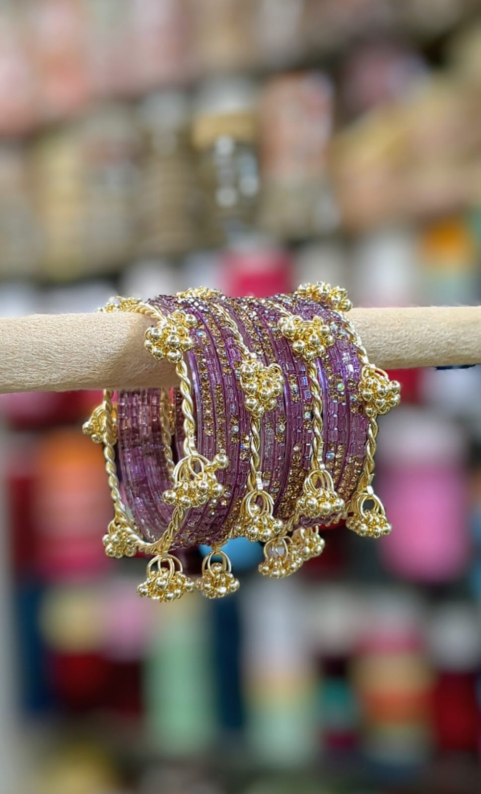 Kashmiri Ghunghroo Bangles Set | 16 Pieces Traditional Bangles