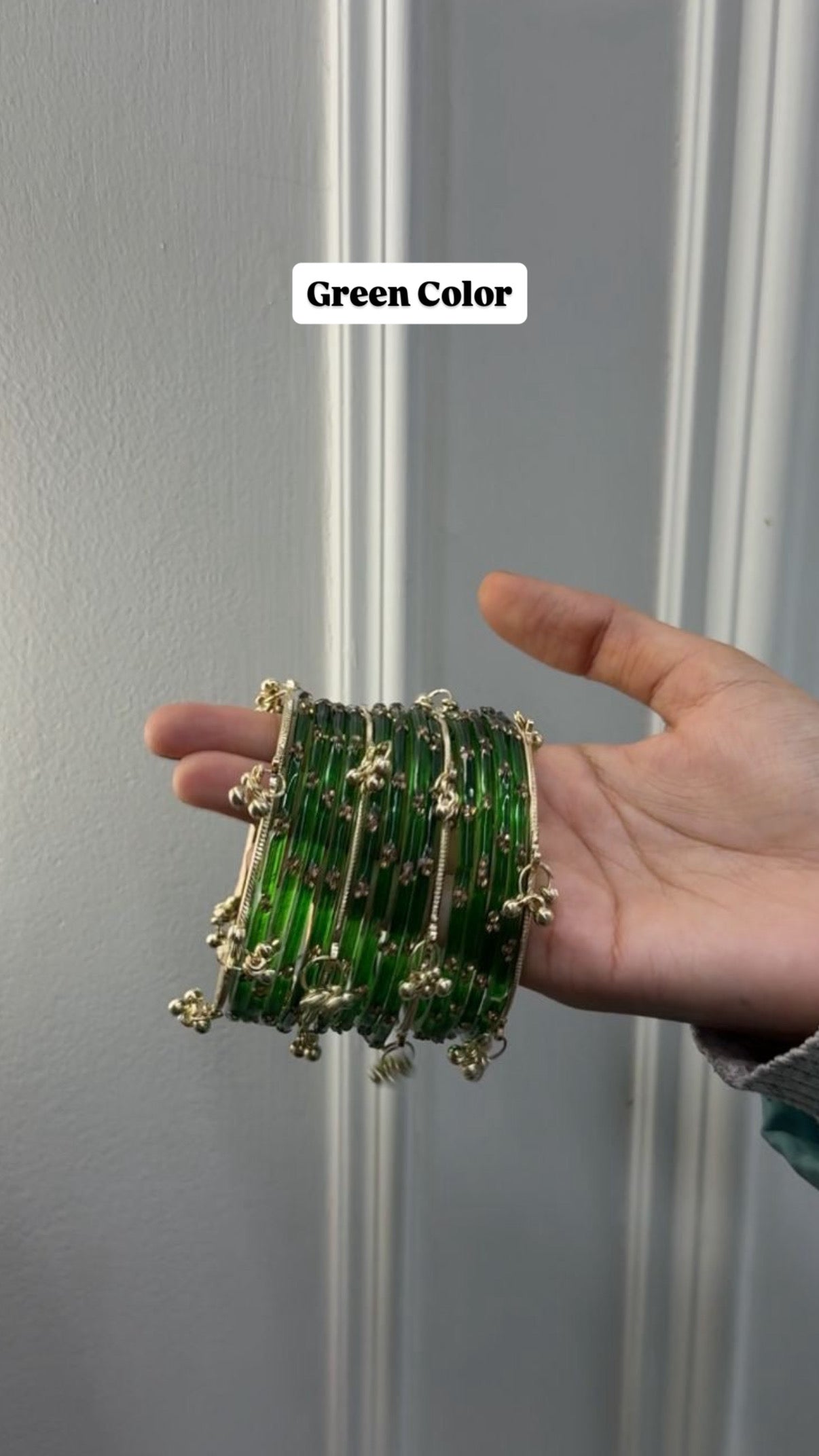 12 Bangles Set With Ghungroo Bangles