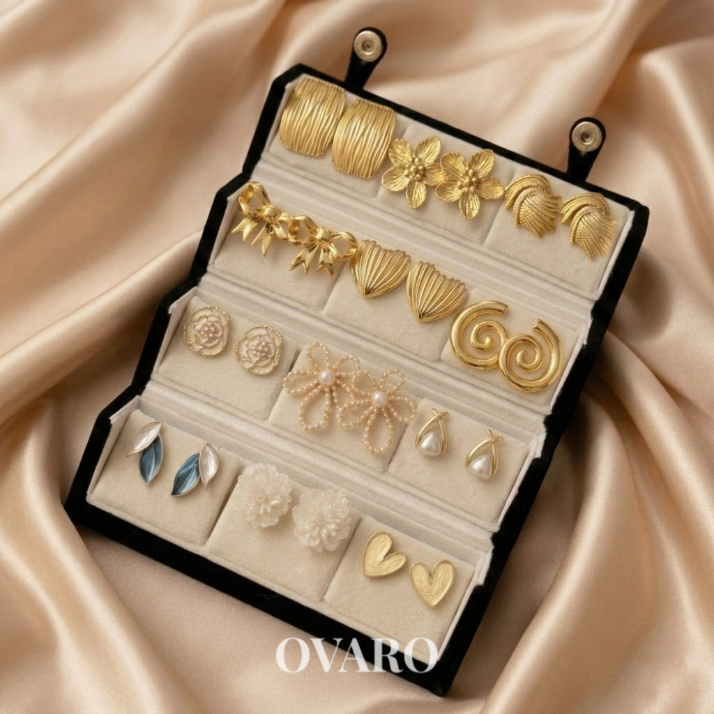 Cindrella Sparkle Earrings Gift Box