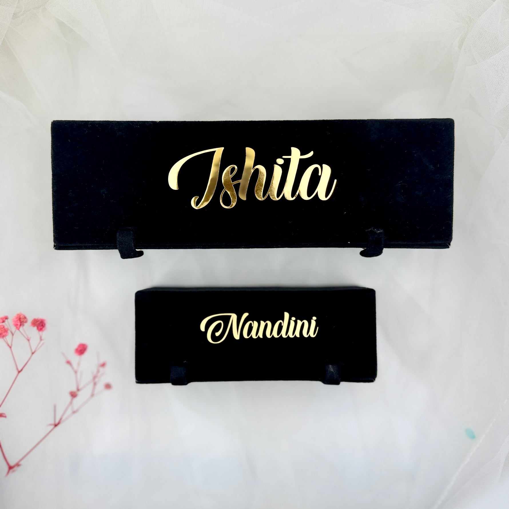 Personalised Earring Folding Gift Box
