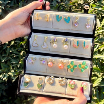 Personalised Earring Folding Gift Box