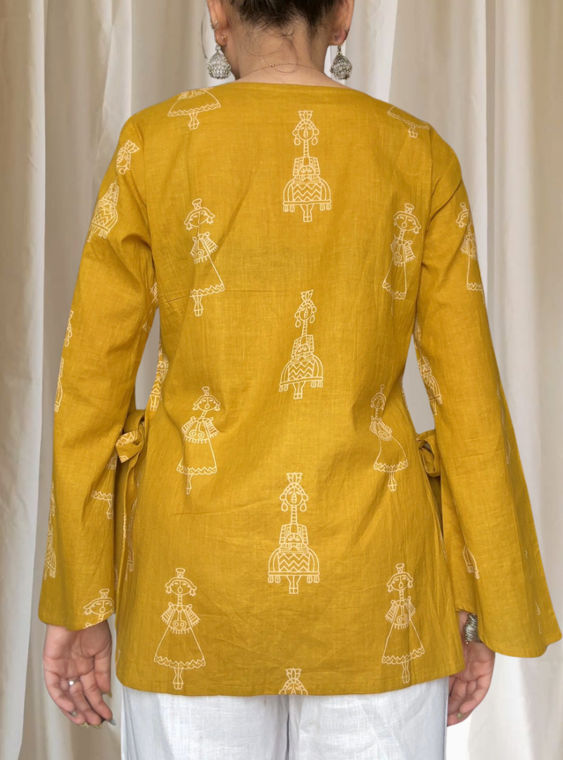 Meera Mustard Kurti (Buy 1 Get 1 Free