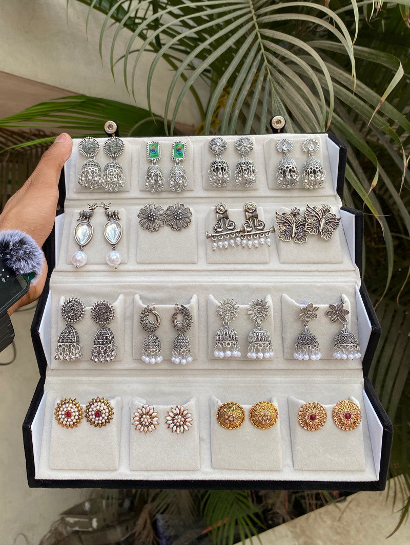 New Trendy 16 pairs jhumka box ✨🎁